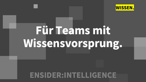 ENSIDER:INTELLIGENCE - Team - Monatsabo