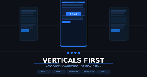 VERTICAL FIRST: 4-Tage-Intensivworkshop für Vertical Drama